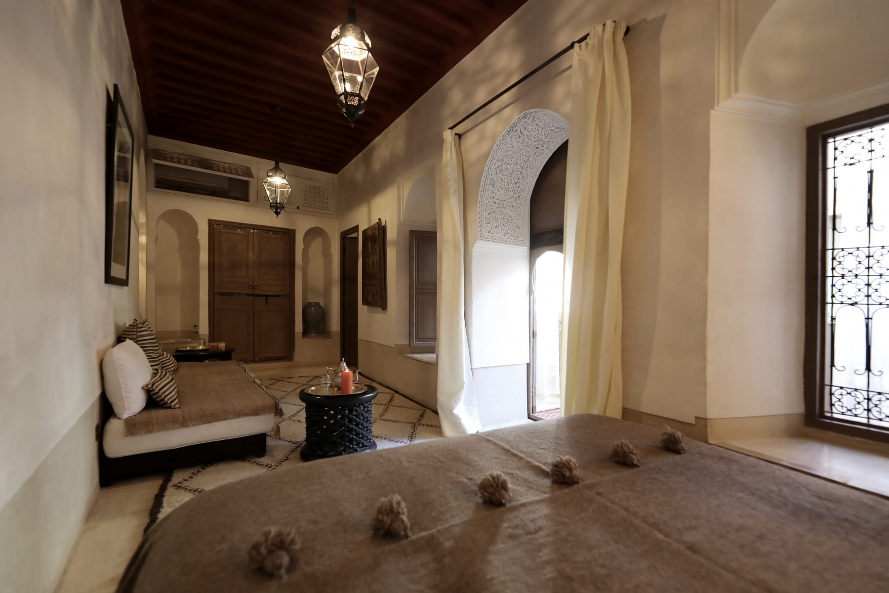 The Ourika room at Dar Akal — view 2